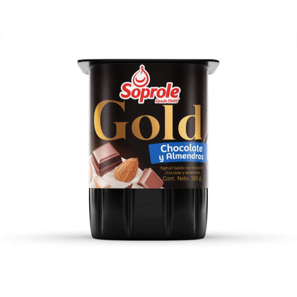 Yoghurt Gold con Trozos de Almendras y Chocolate Pote, 165 g | Apishop