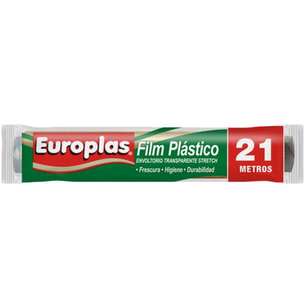 Papel Film Plástico 21 Metros Sin Corte, 1 Un