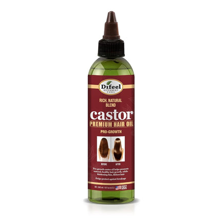 Aceite Capilar Difeel ProGrowth Castor 240ml Natural