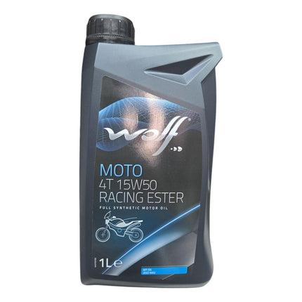 Aceite De Moto 15w 50 Wolf Full Sintetico 4t 1l Original