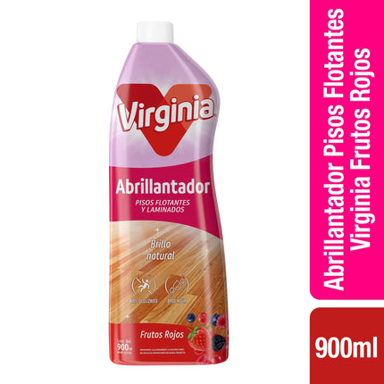 Abrillantador Líquido Pisos Flotantes Frutos Rojos Botella, 900 ml