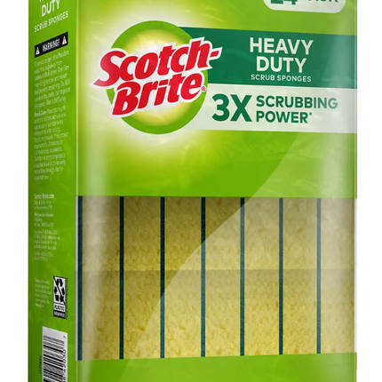 Esponjas Alta Resistencia Scotch-Brite 24 un | Apishop.cl