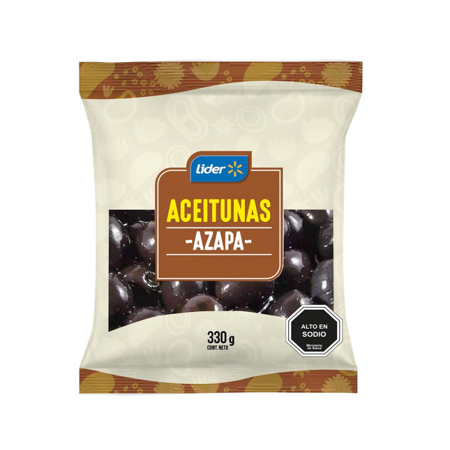 Aceitunas Azapa, Drenado 200 g - Neto 340 g | Apishop