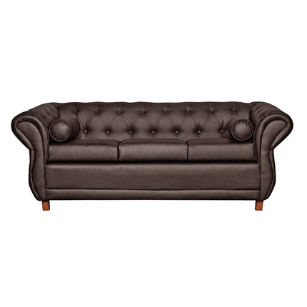 Sofá 3 Cuerpos CHESTERFIELD Chocolate