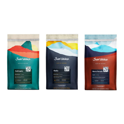 Pack Café Molido Antioquia + Huila + Sierra nevada (283 g)