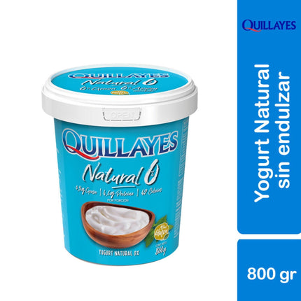 Yoghurt Sabor Natural 0% sin Endulzar Pote, 800 gr | Apishop