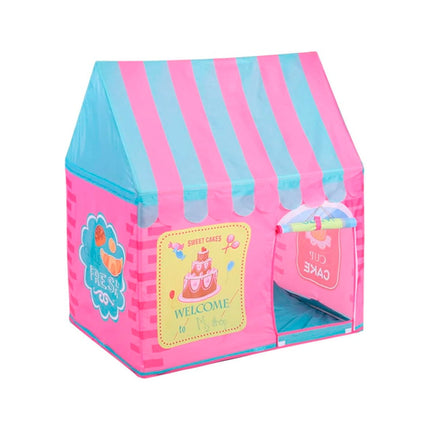 Carpa Infantil Casa Postre Dulces Rosada - RE5106P