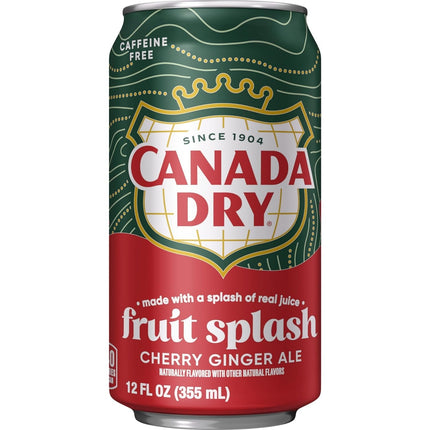 Bebida Ginger Ale Fruit Splash Lata Canada Dry 355 ml | Apishop.cl