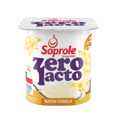 Yoghurt  Batido Zero lacto Sabor Vainilla Pote, 120 g | Apishop