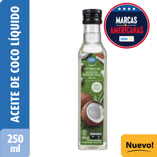 Aceite Coco Botella, 250 ml | Apishop