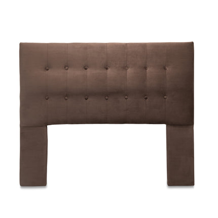 Respaldo 2 Plazas Felpa Chocolate Cp Seve