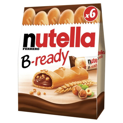 Obleas B-Ready Nutella 132 g | Apishop