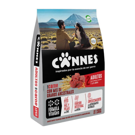 Alimento Seco Perro Adulto Raza Mediana/Grande Carne y Cereales Bolsa