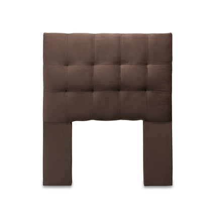 Respaldo 1 Plaza Felpa Chocolate Cp Seve