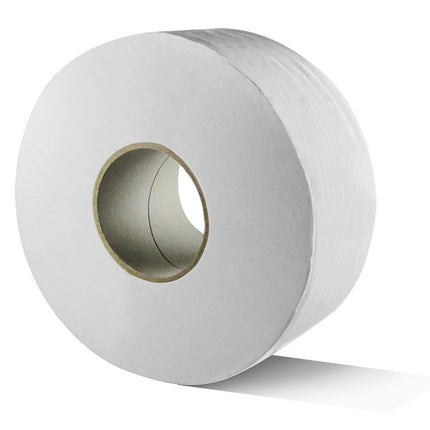 Rollo gigante de papel higiénico Karat 9, 2 capas, 1000 pies, paquete de 12