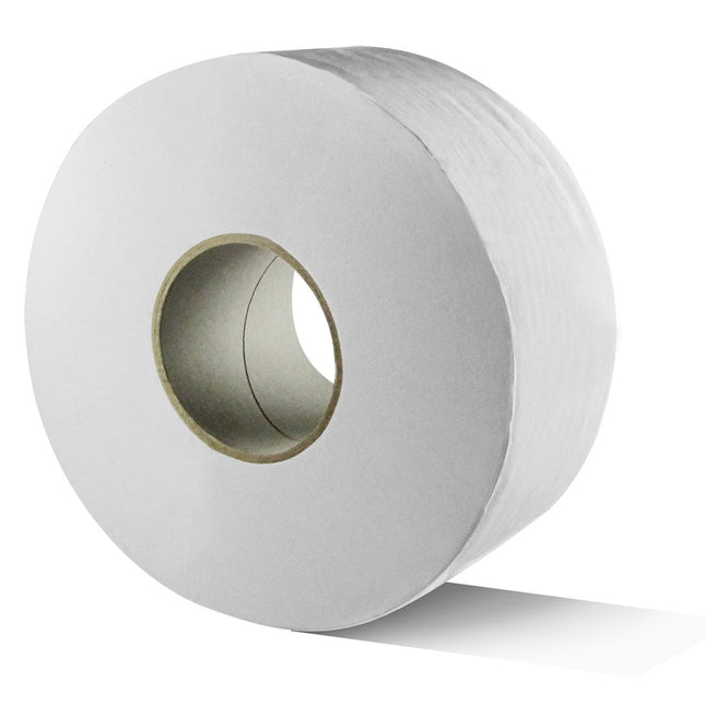 Rollo gigante de papel higiénico Karat 9, 2 capas, 1000 pies, paquete de 12