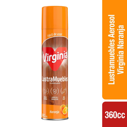Lustra Muebles  Aerosol Naranja Lata, 360 cc