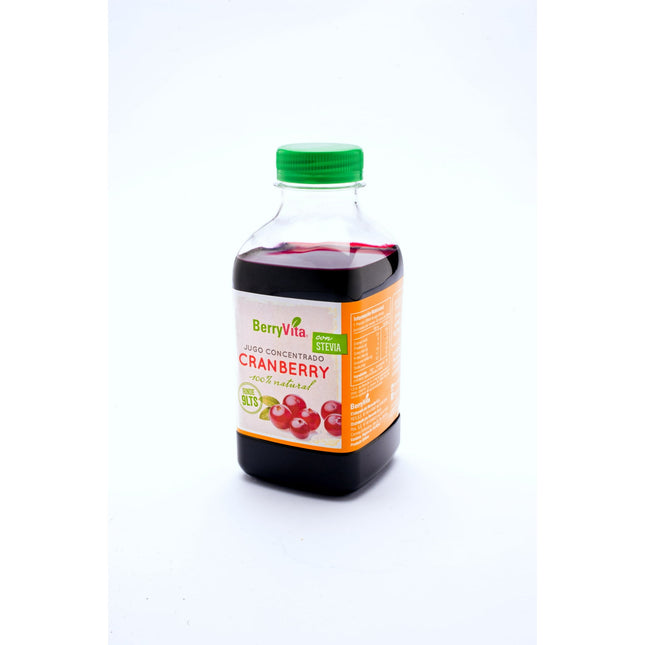 Concentrado Cranberry stevia 450 cc