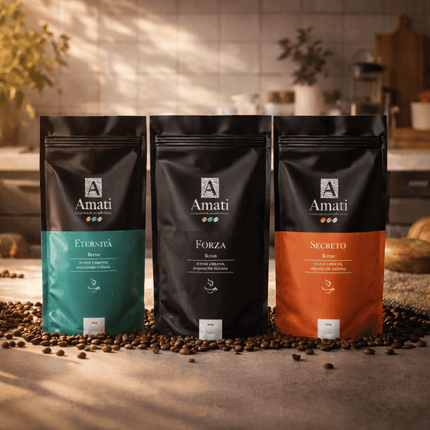 Café Amati PACK TURÍN Grano Entero 750 gr.