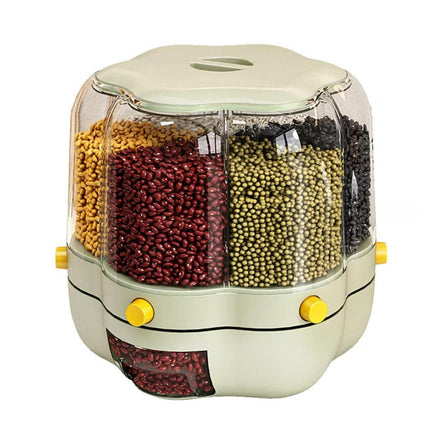Dispensador De Granos Cereales Nueces Giratorio Cocina