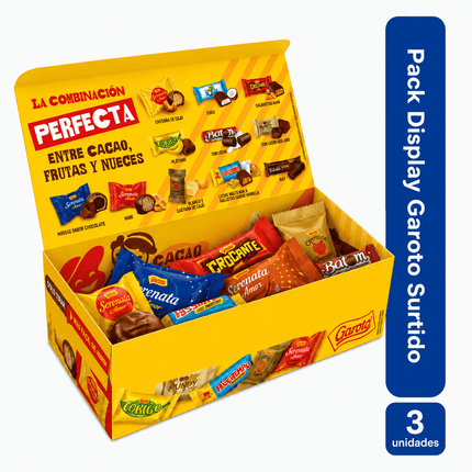 Pack 3 Garoto Bombones Surtidos 220g