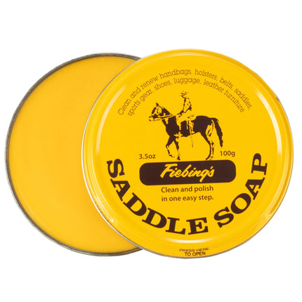 Jabón Fiebing's Yellow para cuero, lata de 100 ml
