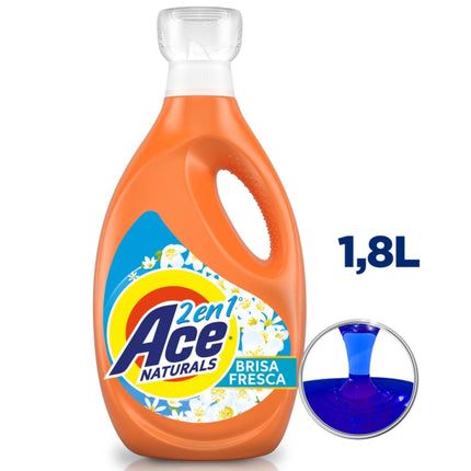 Detergente Líquido Concentrado Naturals Blancos Y Colores 45 Lavados Botella