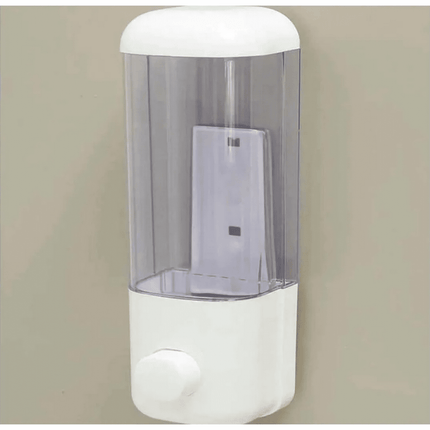 Dispensador De Jabón Blanco Simple 500cc Color Blanco