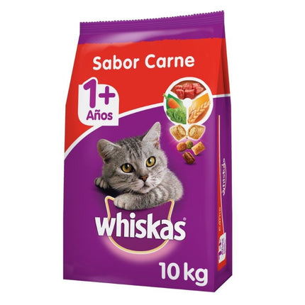 Alimento Seco Para Gatos Sabor Carne 10 Kg