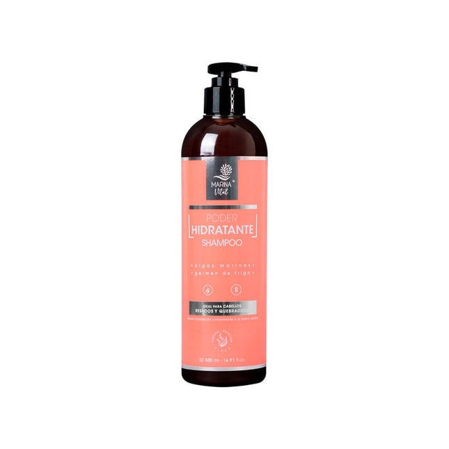 Shampoo Poder Hidratante 500 ml Marina Vital