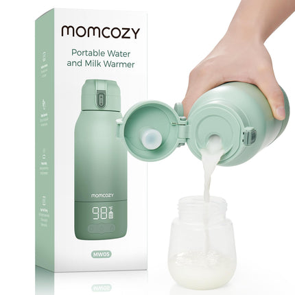 Calentador de leche portátil Momcozy Dual Heating 500 ml