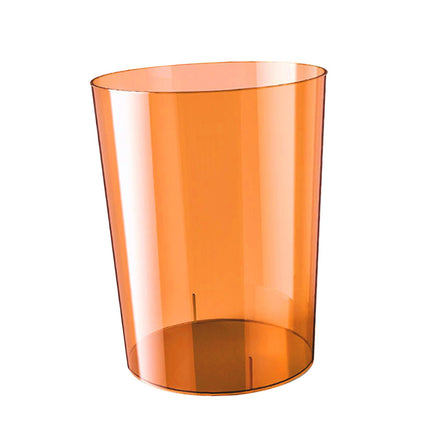 Papelera Minimalista Transparente Para Dormitorio, Baño Y Hogar.