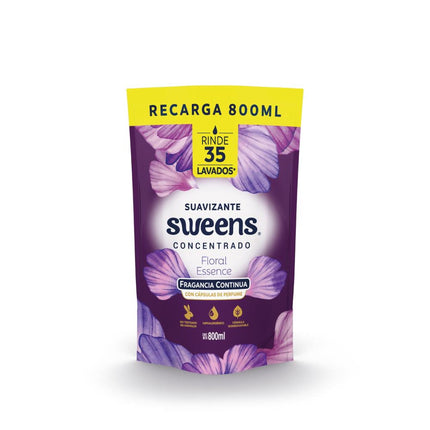 Suavizante líquido concentrado floral essence doypack, 800 ml