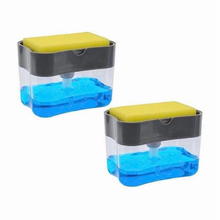 Pack X2 Dispensador Lavaloza Dispensador Detergente Platos Diseño