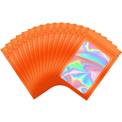 100 Bolsas De Papel De Aluminio Con Olor Que Se Pueden Volver A Sellar Bolsas Herméticas Para Organizador De Jabón De Galletas