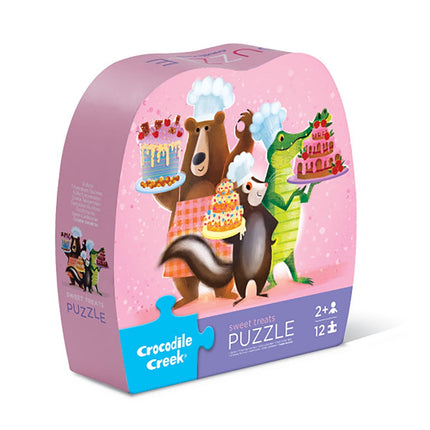 Mini Puzzle Dulces Delicias 12pcs Crocodile Creek