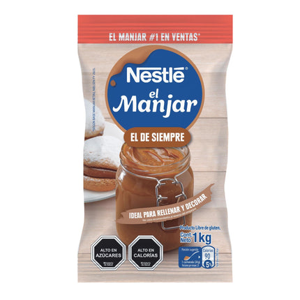 Manjar Tradicional Bolsa., 1 Kg - Nestle | Apishop