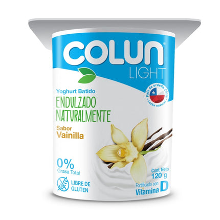 Yoghurt Batido Light Sabor Vainilla Pote, 120 g | Apishop