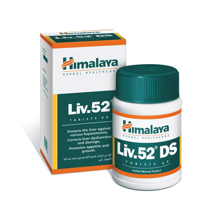 Himalaya Liv.52 Ds Suplemento Herbal Cuidado Higado 60caps