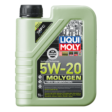 Aceite Liqui Moly Molygen New Generation 5W-20 1 lt