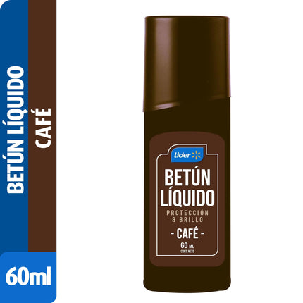 Betún para Calzado Líquido Café, 60 ml