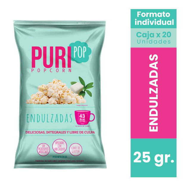 Puripop Endulzadas 25grs.