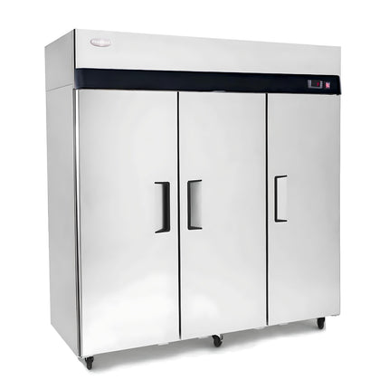 Refrigerador Dual Industrial 1380 lt. Acero Inox.