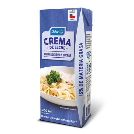 Crema De Leche 15%Mg Tradicional, 200 ml