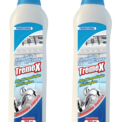 Pack x2 Tremex Limpiador Crema Aroma Tradicional Pack 750cc