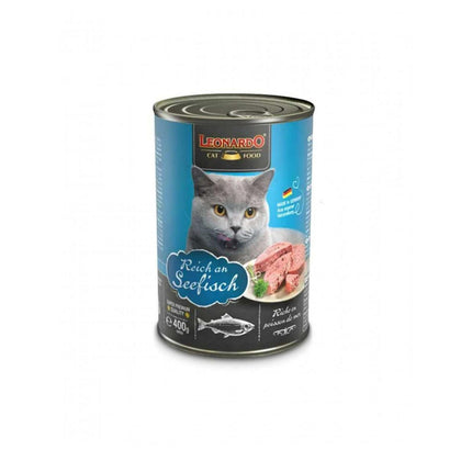 ALIMENTO LEONARDO SABOR PESCADO - LATA 400 G amarillo 756206-1