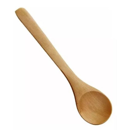 Set 6 Cucharas Bambú Reutilizable Cucharita Pebre Dip Salsas