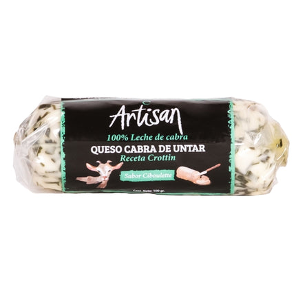Queso De Cabra Untar Ciboulette Trozo, 100 g
