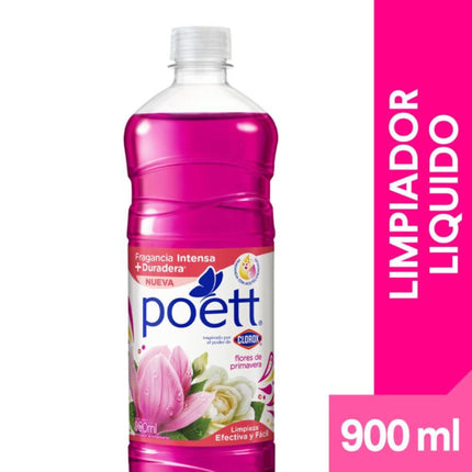 Limpiador Aromatizante  Líquido Flores de Primavera Botella, 900 ml