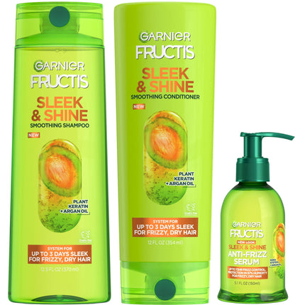 Set para el cuidado del cabello Garnier Fructis Sleek & Shine con aceite de argán Garnier NA